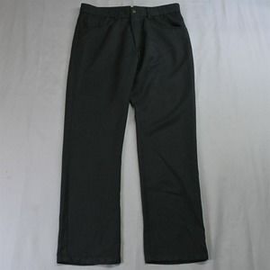 Frank's 32 x 30 Gray Straight Leg 5 Pocket‎ USA Made Tech Dress Pants